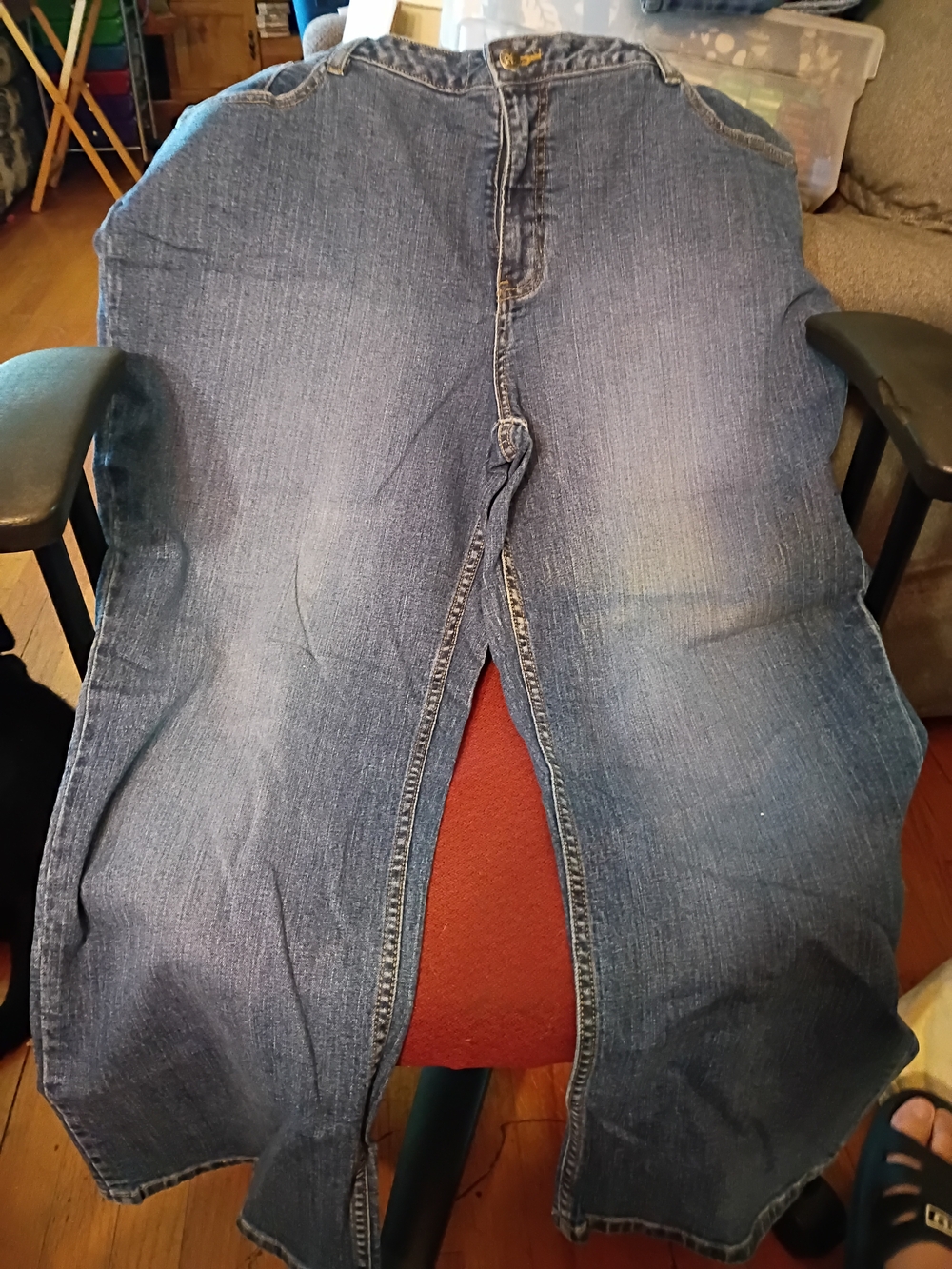 #64 Faded Glory Women's Blue Denim Jeans